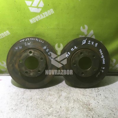 Диск тормозной передний вентилируемый Mazda Mazda 3  BK  02-09