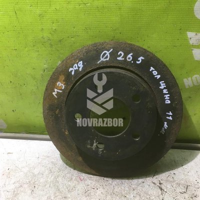 Диск тормозной задний Mazda Mazda 3  BK  02-09