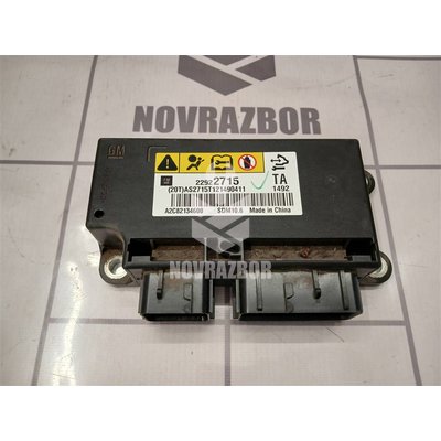 Блок управления AIR BAG Chevrolet Aveo (T300) 2011-2015 Блок управления AIR BAG Chevrolet Aveo (T300) 2011-2015