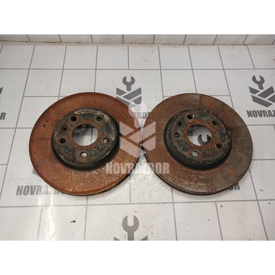 Диск тормозной передний вентилируемый Chevrolet Aveo (T300) 2011-2015