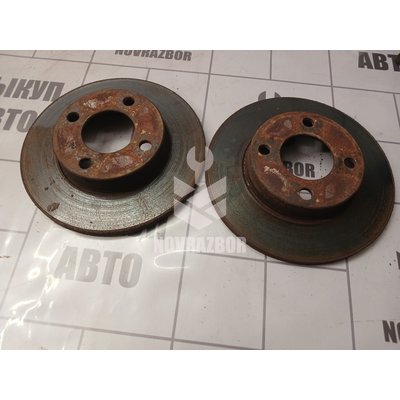 Диск тормозной передний не вентилируемый Audi 80 90 B3 86-91 Диск тормозной передний не вентилируемый Audi 80 90 B3 86-91