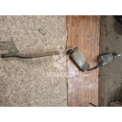 Глушитель в сборе Audi 80 90 B3 86-91 Глушитель в сборе Audi 80 90 B3 86-91