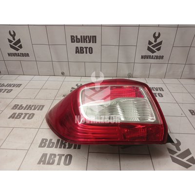 Фонарь задний левый Renault Logan 2 14-18